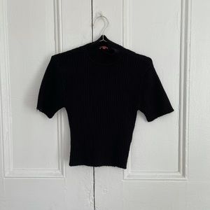 Staud short sleeve sweater sz M
